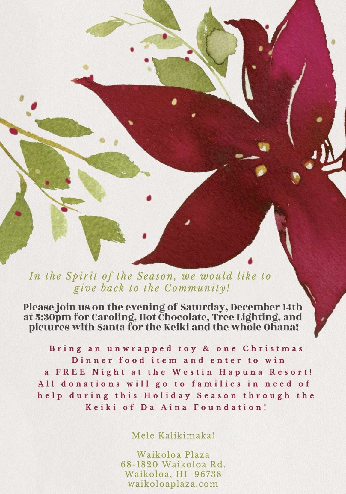 Waikoloa Community Market
